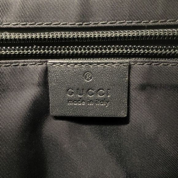 Gucci Shoulder Bag GG Supreme/sherry Line 471454 PVC Brown Black Silver - Picture 5 of 10